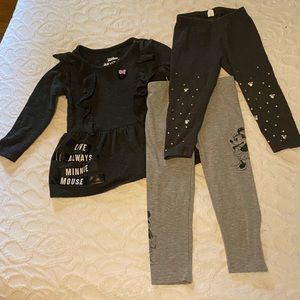 Gray Minnie Mouse Outfit Bundle
